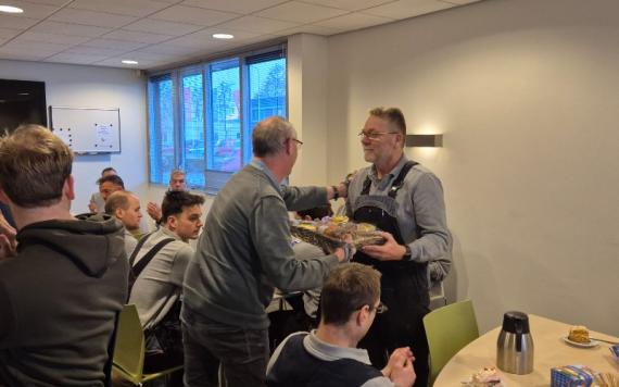 Daan 40 jaar bij Jager RVS