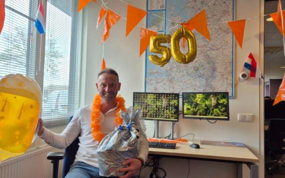 Onze Sales Manager viert zijn 50e verjaardag!