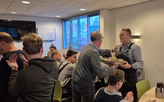 Daan 40 jaar bij De Jager RVS