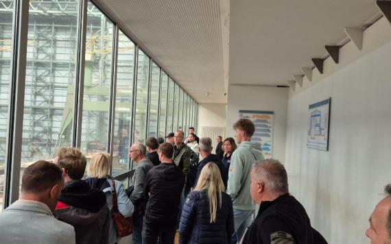 Bedrijfsuitje De Jager RVS: op bezoek bij scheepswerf Meyer Werft