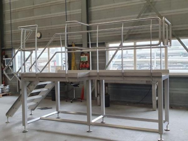 RVS bordes op maat voor bestaande installatie